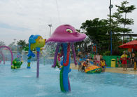 Equipamento do parque do Aqua do pulverizador do polvo da piscina do parque temático do verão com fibra de vidro