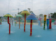 A piscina caçoa o vidro de fibra do grupo do cogumelo de Rainning do parque da água do campo de jogos do Aqua