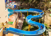 Corrediça de água Aqua Theme Park Equipment da fibra de vidro da corrediça do parque da água do recurso do hotel