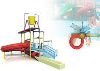 Estruturas comerciais do equipamento do campo de jogos das crianças do profissional com rede da corrediça/escalada