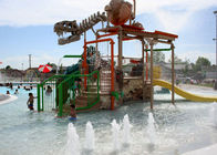 Equipamento exterior comercial do parque do Aqua das crianças da fibra de vidro da construção do parque da água