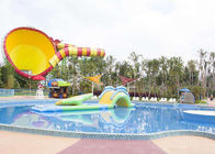 Equipamentos grandes do parque da água do divertimento da corrediça de água do furacão do recurso de feriado