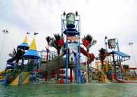 Casa do equipamento do campo de jogos do parque do Aqua/da água tema do divertimento para o recurso