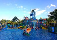 Campo de jogos interativo do parque da água da cor da mistura para a piscina do hotel