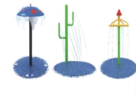 Jogo interativo da água do parque do pulverizador do recurso de feriado para adultos das crianças