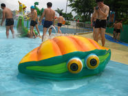 A fibra de vidro Shell do equipamento do parque do Aqua das crianças pulveriza o brinquedo para o parque de diversões