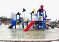 Construção do parque da água da fibra de vidro do OEM, sistema do equipamento do campo de jogos da água das crianças