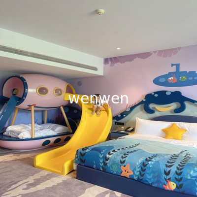 Ocean View Family Hotel Slide para atividades de entretenimento para crianças em ambientes internos