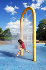 A associação de água da fibra de vidro das crianças desliza no parque da água do divertimento