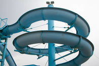 Cor brilhante personalizada FRP grande Aqua Park Equipment da corrediça de água do corpo